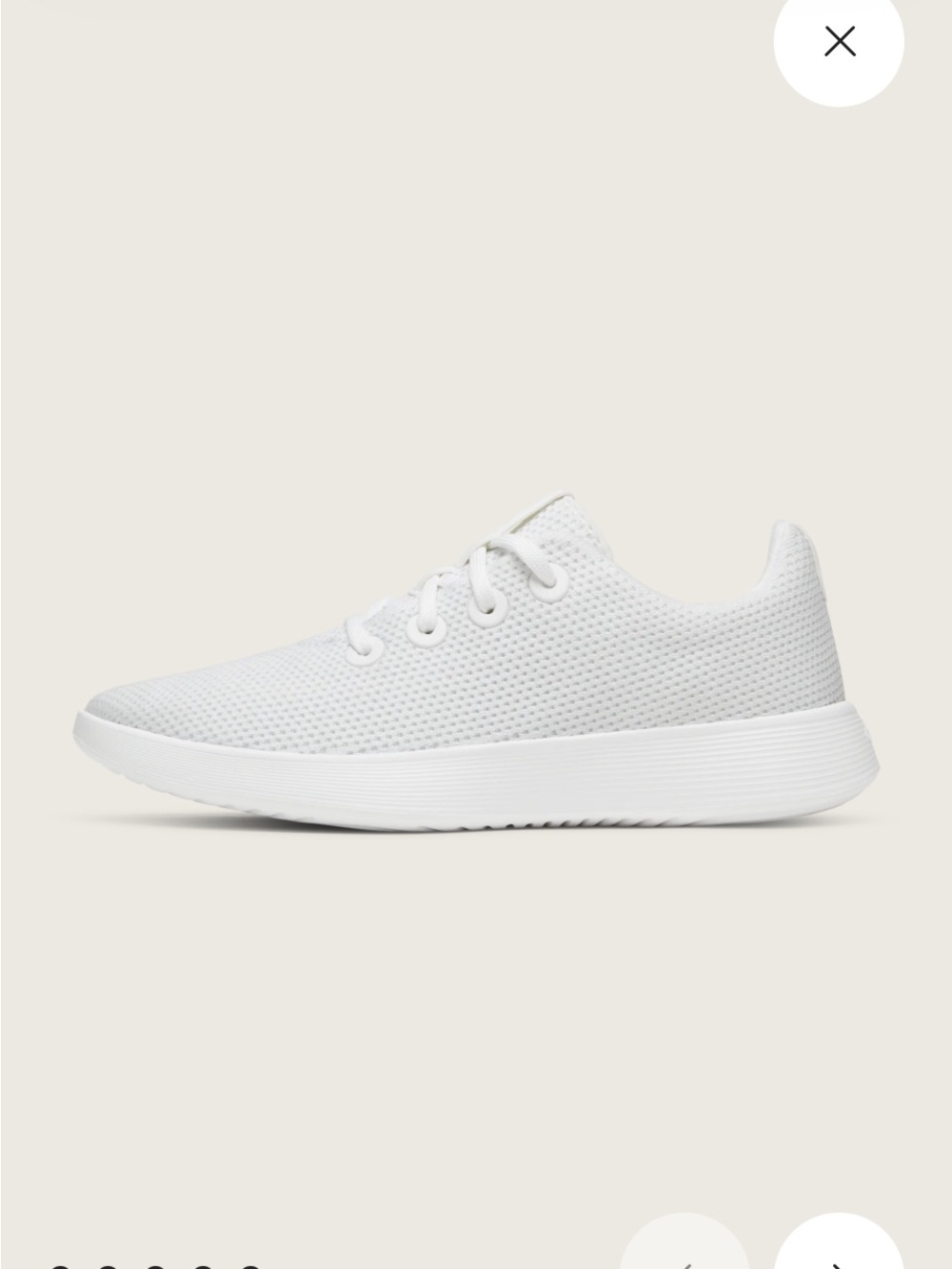 allbirds Men’s White Tree Runner NZ Sneakers